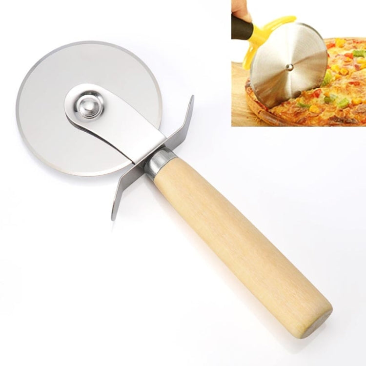 Faca para pizza e faca para bolo em aço inoxidável, cortador de pizza 2