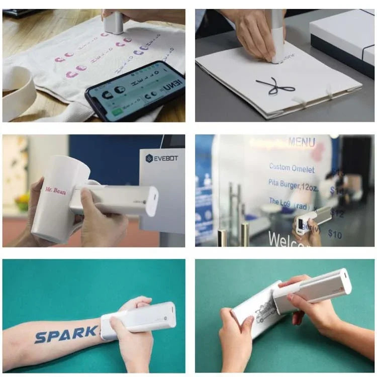 EVEBOT Máquina de Tatuagem DIY Portátil Caneta Impressora Mini Inkjet