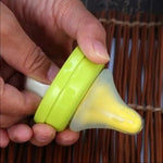 5 PCS Escova Amarela de Esponja Giratória 360 Graus para Chupeta de Bebé, Escovas para Limpeza de Tetinas, Escovas para Biberão, Limpa Chupetas para Bebés, Escovas para Biberão