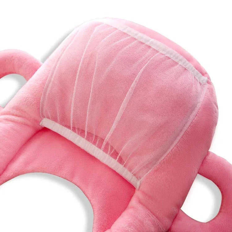 Suporte para biberão de bebé, rack para biberão, almofada de amamentação para aprendizagem, algodão, azul, rosa, roxo, flor roxa