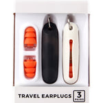 Tampões Auriculares de Silicone Anti-ruído para Sono, Redução de Ruído Industrial, Silenciosos, Laranja, Branco, Azul, Preto