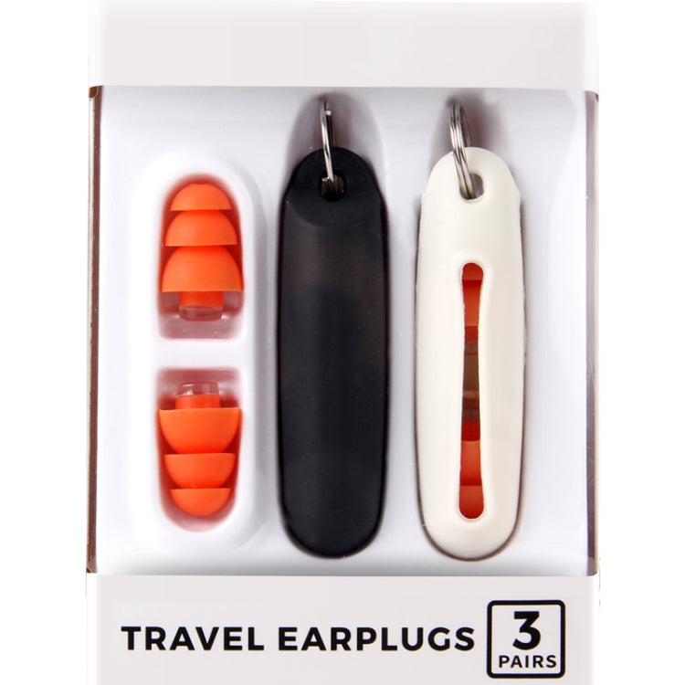 Tampões Auriculares de Silicone Anti-ruído para Sono, Redução de Ruído Industrial, Silenciosos, Laranja, Branco, Azul, Preto