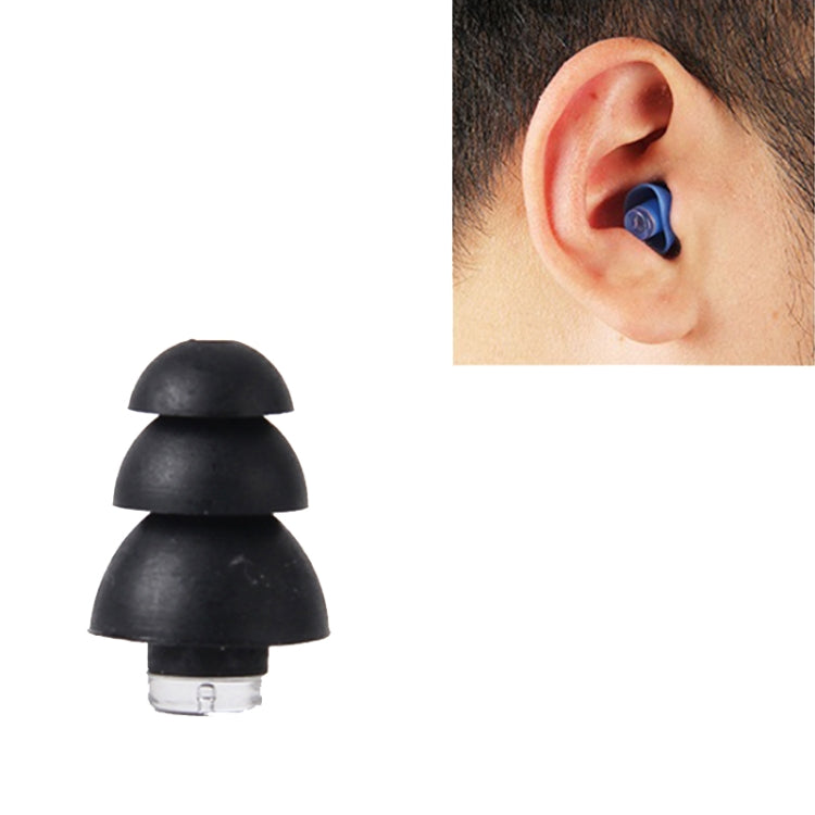 Tampões Auriculares de Silicone Anti-ruído para Sono, Redução de Ruído Industrial, Silenciosos, Laranja, Branco, Azul, Preto