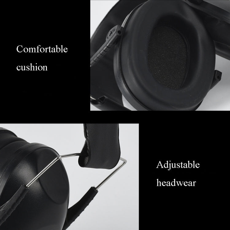 Protetores Auriculares para Indústria do Sono com Redução de Ruído para Tiro, Preto, Verde