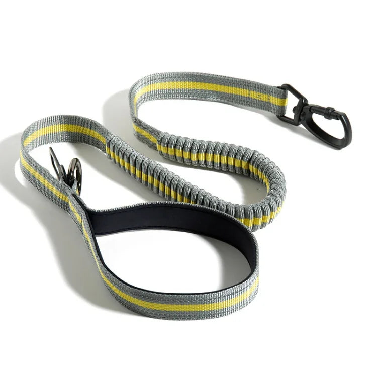 Corda de Tração para Cão Exterior Anti-Pulgas em Nylon Reflector Elástico Esticável, Elástico Esticável Amarelo, Elástico Esticável Verde