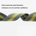 Corda de Tração para Cão Exterior Anti-Pulgas em Nylon Reflector Elástico Esticável, Elástico Esticável Amarelo, Elástico Esticável Verde