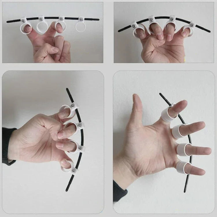 Expansor de Dedos para Guitarra, Ukulele e Piano com Quatro Dedos, Capa de Prática para Dedos, Edição Standard, Edição Standard Bold