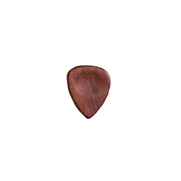 Conjunto 2 em 1 de Capotraste de Madeira Maciça para Guitarra Folk + Palheta, Capotraste para Guitarra Folk