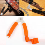 Conjunto de Ferramentas para Troca de Cordas de Guitarra, Aparador de Cordas, Enrolador de Cordas, Alicate Três em Um, Acessórios para Guitarra