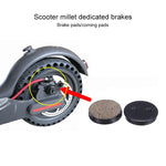 3 Peças de Pastilhas de Travão de Disco Metálicas para Xiaomi Mijia M365 Scooter, Pastilhas de Travão de Disco