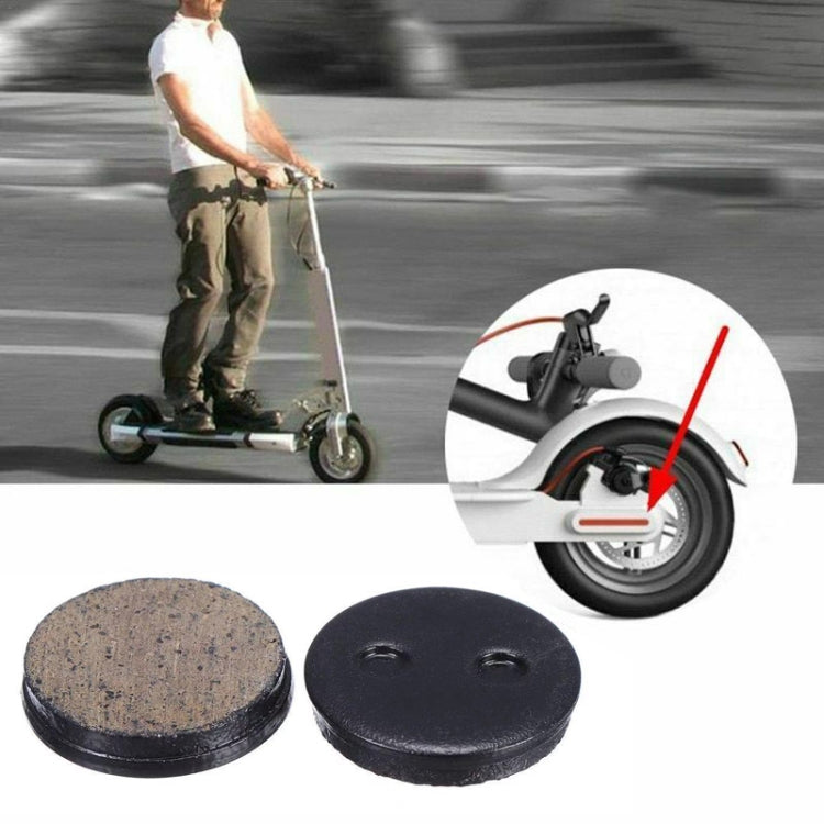 3 Peças de Pastilhas de Travão de Disco Metálicas para Xiaomi Mijia M365 Scooter, Pastilhas de Travão de Disco