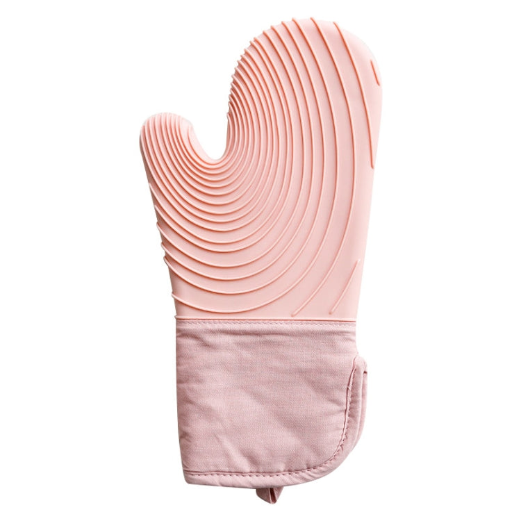 Luvas de Silicone Espessas para Uso Doméstico Forno Micro-ondas Luva Isolante Anti-Queimaduras, Rosa, Azul Claro, Azul Lago