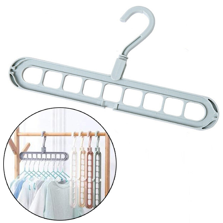 Organizador de Armazenamento Doméstico Varal para Secar Roupa Cabides de Plástico para Cachecóis e Roupa