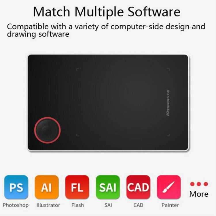 Mesa Digital Tianmin G50 Magic Circle Tablet Digital Quadro de Desenho Pintado à Mão Quadro de Escrita para Aula Online