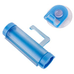 2 Unidades Espremedor Criativo de Pasta de Dentes com Ventosa e Suporte, Branco, Azul, Verde, Amarelo, Rosa