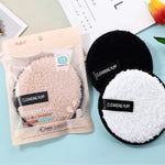 3 PCS Panos de Microfibra para Remover Almofadas, Toalha de Limpeza Facial Reutilizável para Maquilhagem