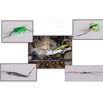 20 Peças de Fio Frontal Luya com Pino Fio Anti-mordida, 20CM, 25CM, 30CM, 15CM
