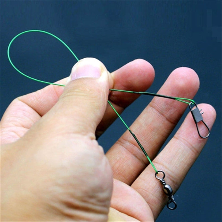 20 Peças de Fio Frontal Luya com Pino Fio Anti-mordida, 20CM, 25CM, 30CM, 15CM