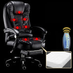 Cadeira Giratória Elevatória Moderna Minimalista, Cadeira Preguiçosa de Jogo com Massagem e Pés de Aço para Escritório
