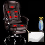 Cadeira Giratória Elevatória Moderna Minimalista, Cadeira Preguiçosa de Jogo com Massagem e Pés de Aço para Escritório