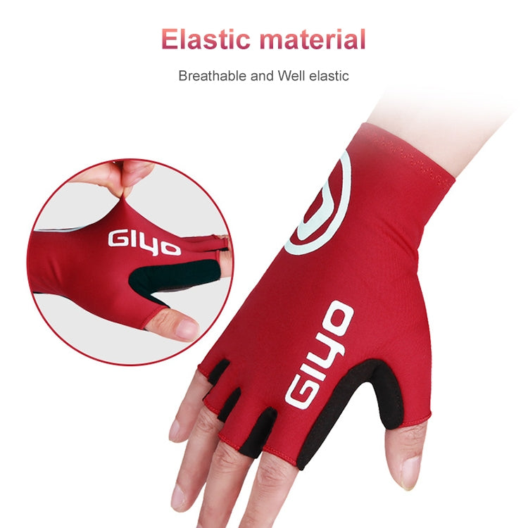 Luvas de dedo curto GIYO para ciclismo em estrada de montanha, S, M, L, XL, XXL