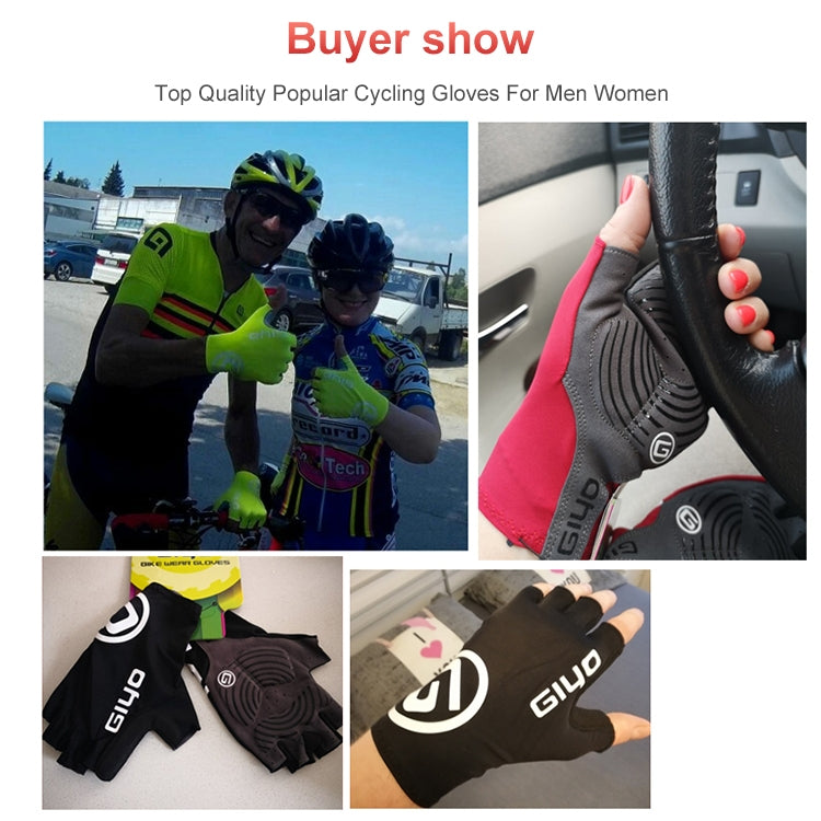 Luvas de dedo curto GIYO para ciclismo em estrada de montanha, S, M, L, XL, XXL
