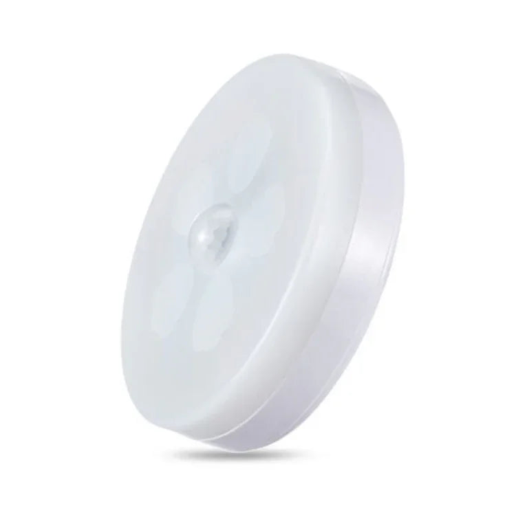 Luz Noturna LED com Indução Inteligente de Corpo Humano para Quarto, Lâmpada de Mesa de Cabeceira, Modelo a Bateria, Recarregável