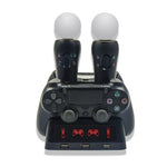 Base de Carregamento Multifuncional iPlay para Gamepad PS4 / PS4 Move / PS VR, Para PS4 VR/PS VR/PS Move