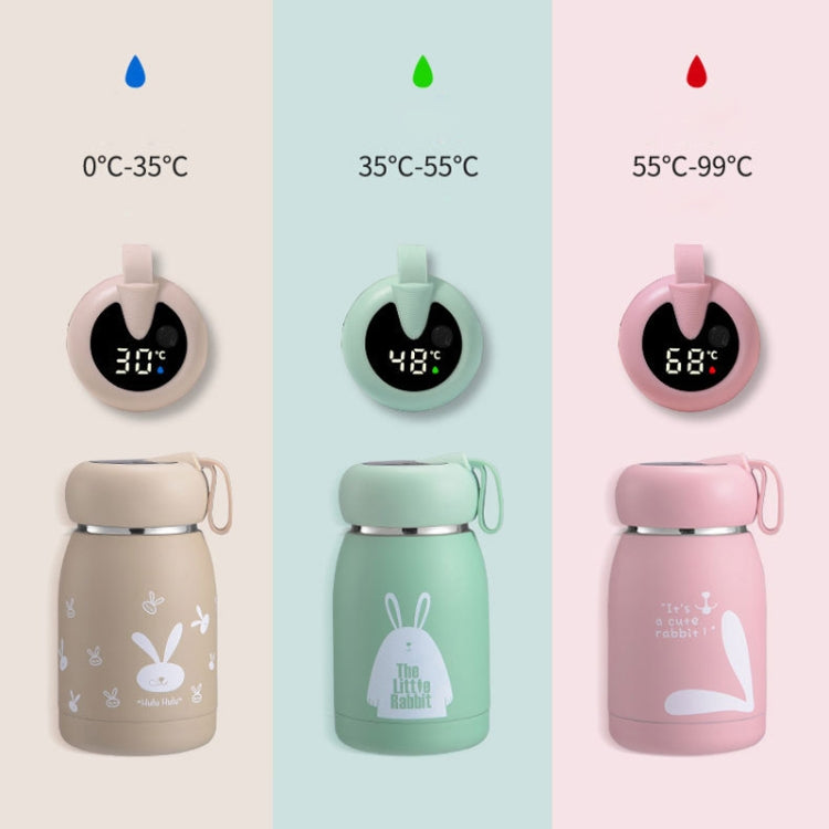 Caneca Térmica de Desenho Animado Medição Inteligente de Temperatura Mudança de Cor Copo de Água para Casal Crianças Estudantes, Ecrã Digital, Rosa, Ecrã Digital, Azul, Ecrã Digital, Verde, Ecrã Digital, Castanho