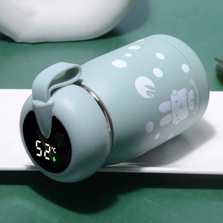Caneca Térmica de Desenho Animado Medição Inteligente de Temperatura Mudança de Cor Copo de Água para Casal Crianças Estudantes, Ecrã Digital, Rosa, Ecrã Digital, Azul, Ecrã Digital, Verde, Ecrã Digital, Castanho