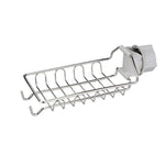 Suporte para Torneira de Aço Inoxidável Perfurado Suporte de Armazenamento para Pia de Cozinha Livre para Pano, Esponja, Tipo A, Tipo B, Tipo C