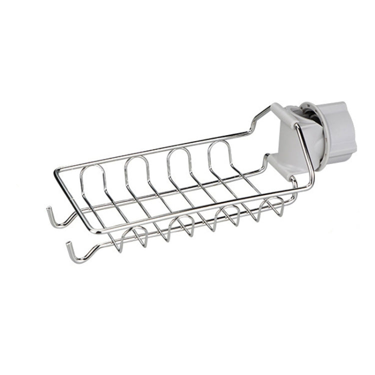 Suporte para Torneira de Aço Inoxidável Perfurado Suporte de Armazenamento para Pia de Cozinha Livre para Pano, Esponja, Tipo A, Tipo B, Tipo C