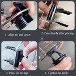 Suporte para Torneira de Aço Inoxidável Perfurado Suporte de Armazenamento para Pia de Cozinha Livre para Pano, Esponja, Tipo A, Tipo B, Tipo C