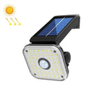 Luz de Parede Solar para Exterior, Impermeável, com Indução por Corpo Humano, Lâmpada de Jardim e Luz de Rua, 48 LED, 54 LED, 54 COB, 32 LED