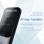 Tradutor de Voz Inteligente T11 WIFI com Tradução de Línguas por Inteligência Artificial