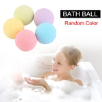 3 Unidades de Bombas de Banho Naturais de 10g com Bolhas, Sal de Banho, Óleo Essencial para Corpo, Verde, Azul, Roxo, Vermelho, Amarelo, Rosa