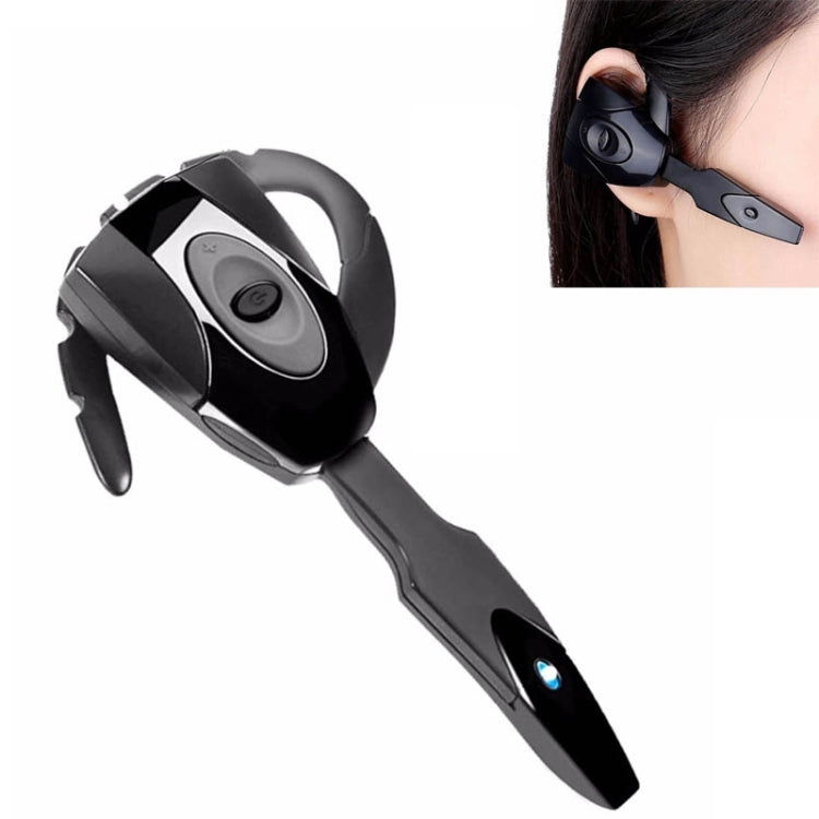 Auricular Bluetooth PS3 5.0 Escorpião Unilateral com Gancho Preto