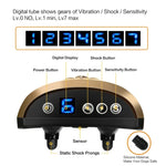 Dispositivo Eletrónico de Treino para Cães com Ecrã Digital, Colar de Treino para Parar Latidos, Padrão Coroa