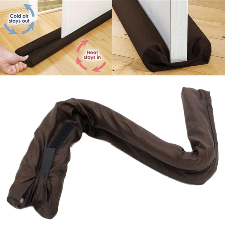 Protetor decorativo para porta dupla com batente e tira de limpeza, protetor de batente