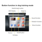Treinador Remoto para Cães com Cerca Inteligente Sem Fios Impermeável 2 em 1 com Coleira, 420G, 580G, 700G