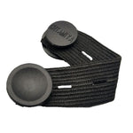 Fivela ajustadora para gancho de máscara, cordão extensível para orelhas antiderrapante e anti-esmagamento, branco, preto