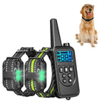 Coleira Bark Stopper Pet Supplies Coleira de Controlo Remoto Dispositivo de Treino para Cães, 880-1 Preto, 880-1 Verde, 880-2, 880-3