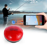 Localizador de Peixes Sem Fios para Telemóvel Sonar Localizador de Peixes APP Localizador de Peixes Subaquático Equipamento de Pesca, APP Localizador de Peixes Subaquático, 2