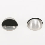 2pcs/pacote Parada de Porta em Aço Inoxidável Sem Perfuração para Armário Superior, Parada de Porta Sem Perfuração
