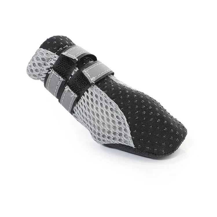 Sapatos 4 em 1 para Animais de Estimação Sapatos para Cão Sapatos para Caminhada para Cães Pequenos, S, M, L, XL