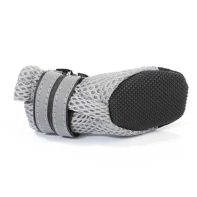 Sapatos 4 em 1 para Animais de Estimação Sapatos para Cão Sapatos para Caminhada para Cães Pequenos, S, M, L, XL