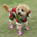 Sapatos 4 em 1 para Animais de Estimação Sapatos para Cão Sapatos para Caminhada para Cães Pequenos, S, M, L, XL