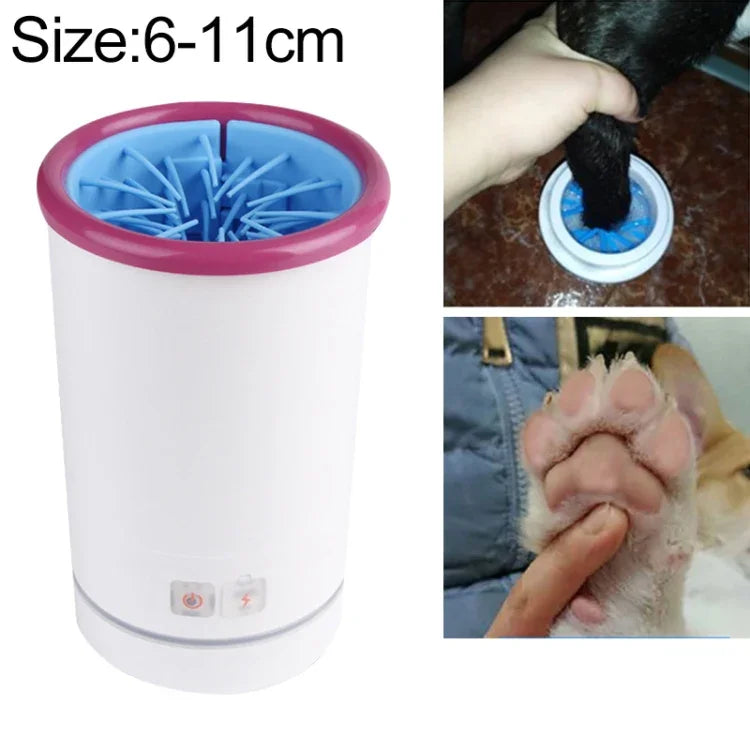 Copo Automático para Lavar Pés de Animais, Limpeza de Extremidades para Gatos e Cães, S 6-11cm, L 14-19cm, M 10-14cm