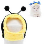Touca Macia para Cabeça de Gato Vestuário Cruzado para Gato e Cão Chapéu para Animais de Estimação, XS, S, M, L
