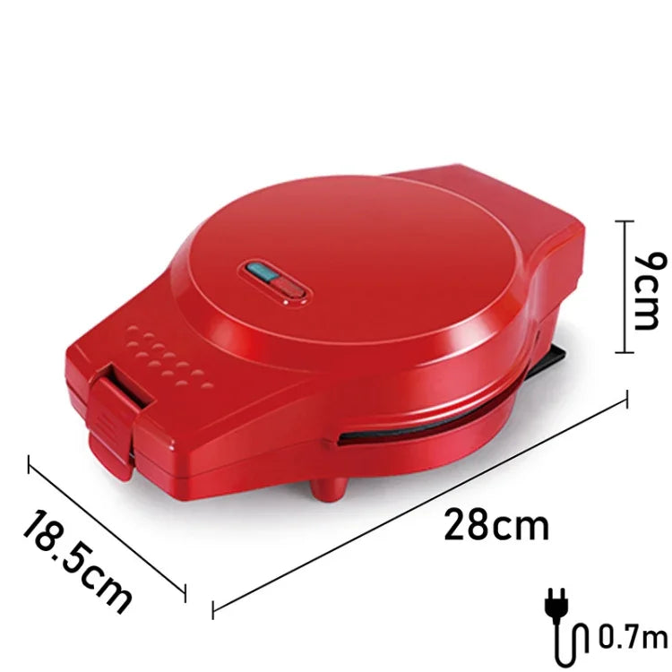 Máquina Elétrica Multifuncional 3 em 1 para Pequeno-Almoço, Panela para Donuts, Sanduíches, Waffles e Pizza, Plugue UE